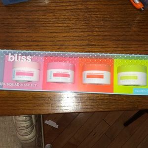 Brand new bliss face mask set